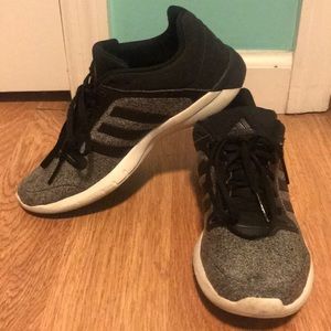 Women’s Size 6.5 Adidas Sneakers - Black & Gray